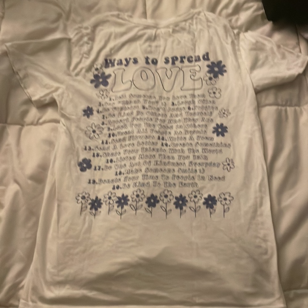 Over-sized love t-shirt